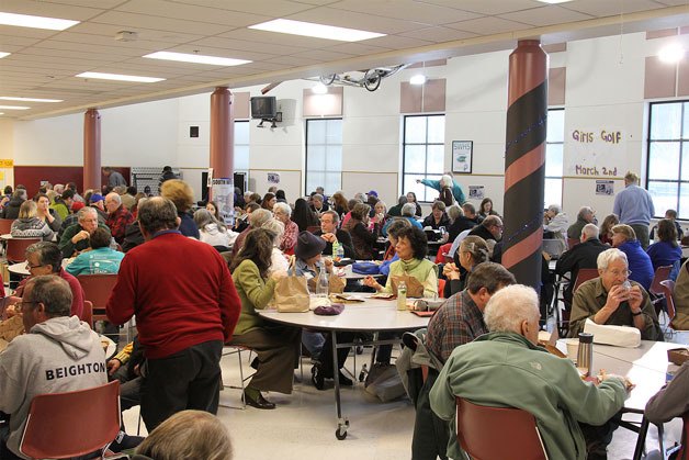 More than 600 people attended last year’s Sound Waters held at South Whidbey High School.