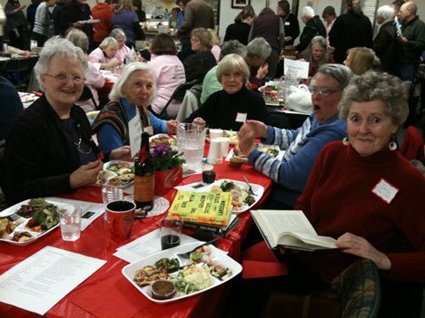 A massive crowd of 150 book lovers attended the seventh annual All Whidbey Book Groups Gathering in Langley recently.