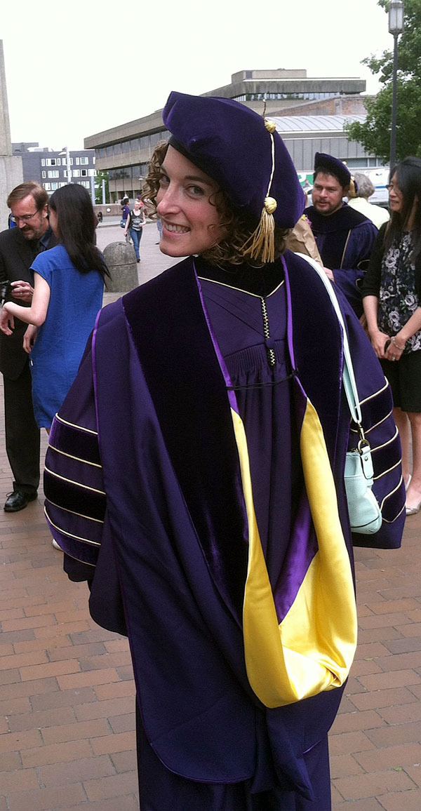 Ann Pedack received her doctorate of nursing practice degree from the University of Washington on June 12.