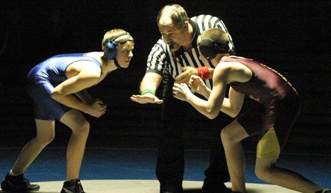 Falcon wrestler Jeff Kunellis (112-pound weight class)