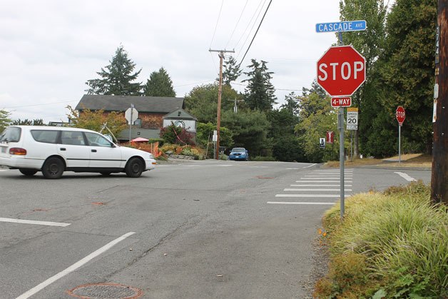 Repairs on the Cascade and Sixth Street intersection in Langley are expected to be addressed in the city’s six-year transportation plan. A hearing on the plan will be held at City Hall on Sept. 6.