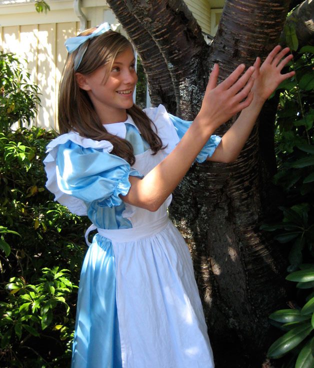 Skye Maguire stars as Alice in the WCT production of 'Alice In Wonderland.'