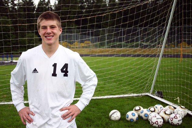 Pat Myatt scored 14 goals during his senior season on the Falcon boys soccer team. He led the team in scoring