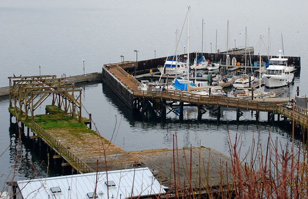 The picturesque Langley Marina will be expanded once the necessary permits are acquired