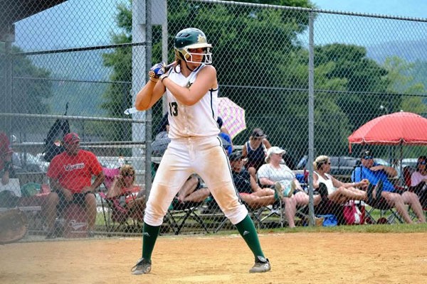 Collins at bat for Absolute Blast 2001