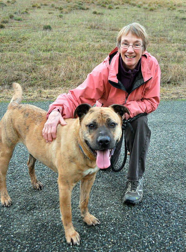 WAIF volunteer Sheila Sokolosky takes Percy