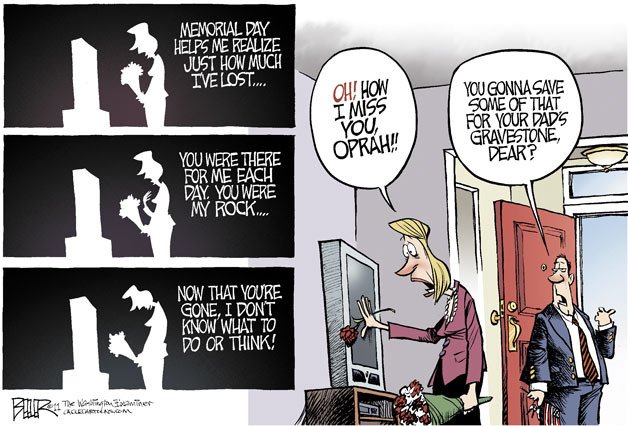 Today's cartoon is by Nate Beeler