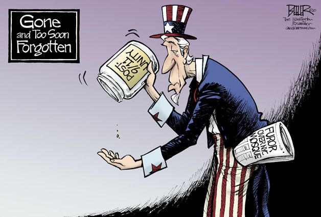 Today's cartoon is by Nate Beeler