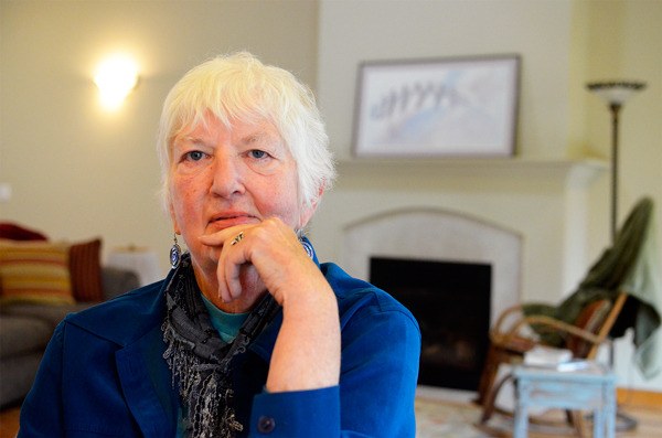 Cynthia Trenshaw sits at the kitchen table in her Freeland home. She’s excited about a new non-profit group