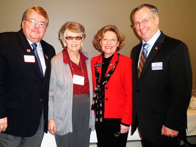 Special guest speakers at the South Whidbey Republican Women’s luncheon in March included Washington State Republican Chairman Kirby Wilbur