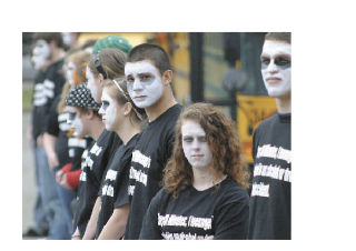 South Whidbey High School students Levi Sawyers