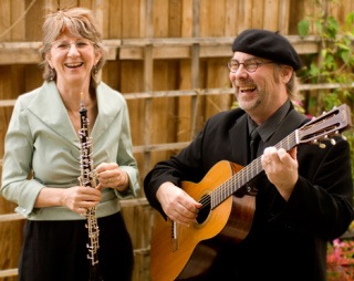 Nancy Rumbel and Eric Tingstad celebrate their island silver anniversary with the 25th annual 'Twelfth Night' concert at WICA Jan. 2.