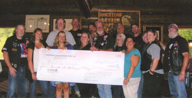 Members of the American Legion Riders