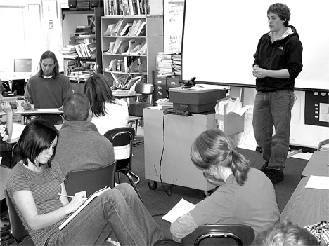 South Whidbey High School teacher Jorn Aronson