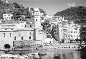 The harbor of Vernazza