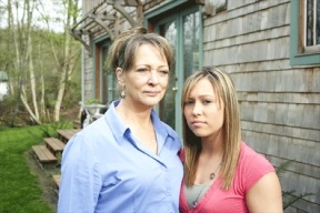 Kathy Varney and her daughter