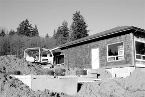 L&L Properties is putting finishing touches on the new business complex on Storkson Drive. The building will be ready for move-in in early March.