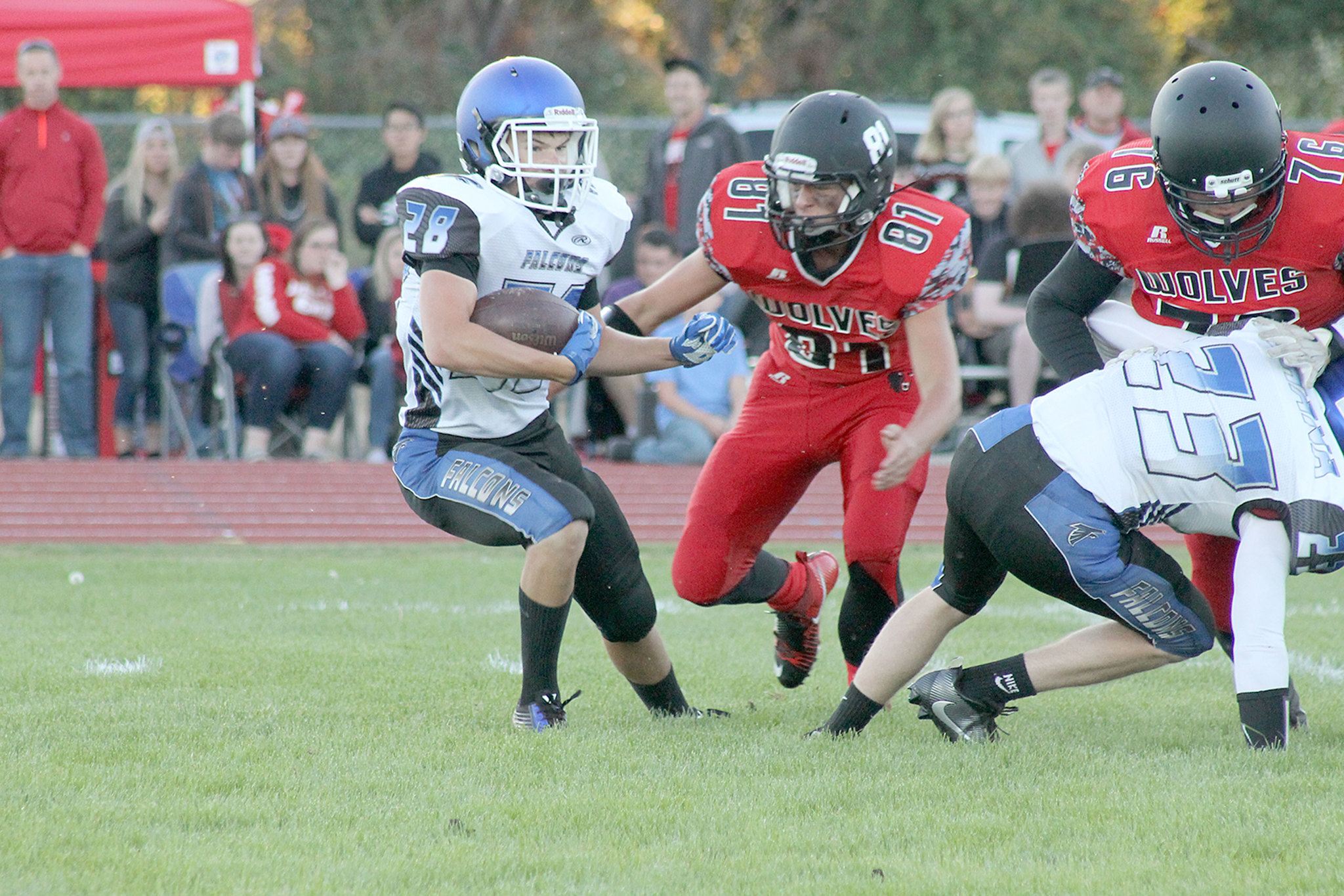 Evan Thompson / The Record South Whidbey football will play an independent schedule for the 2017-18 season, departing from the Cascade Conference indefinitely.