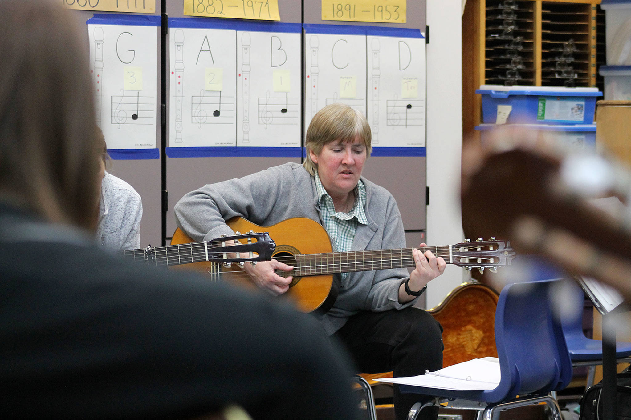 Guitar, ukulele program brings music to the classroom