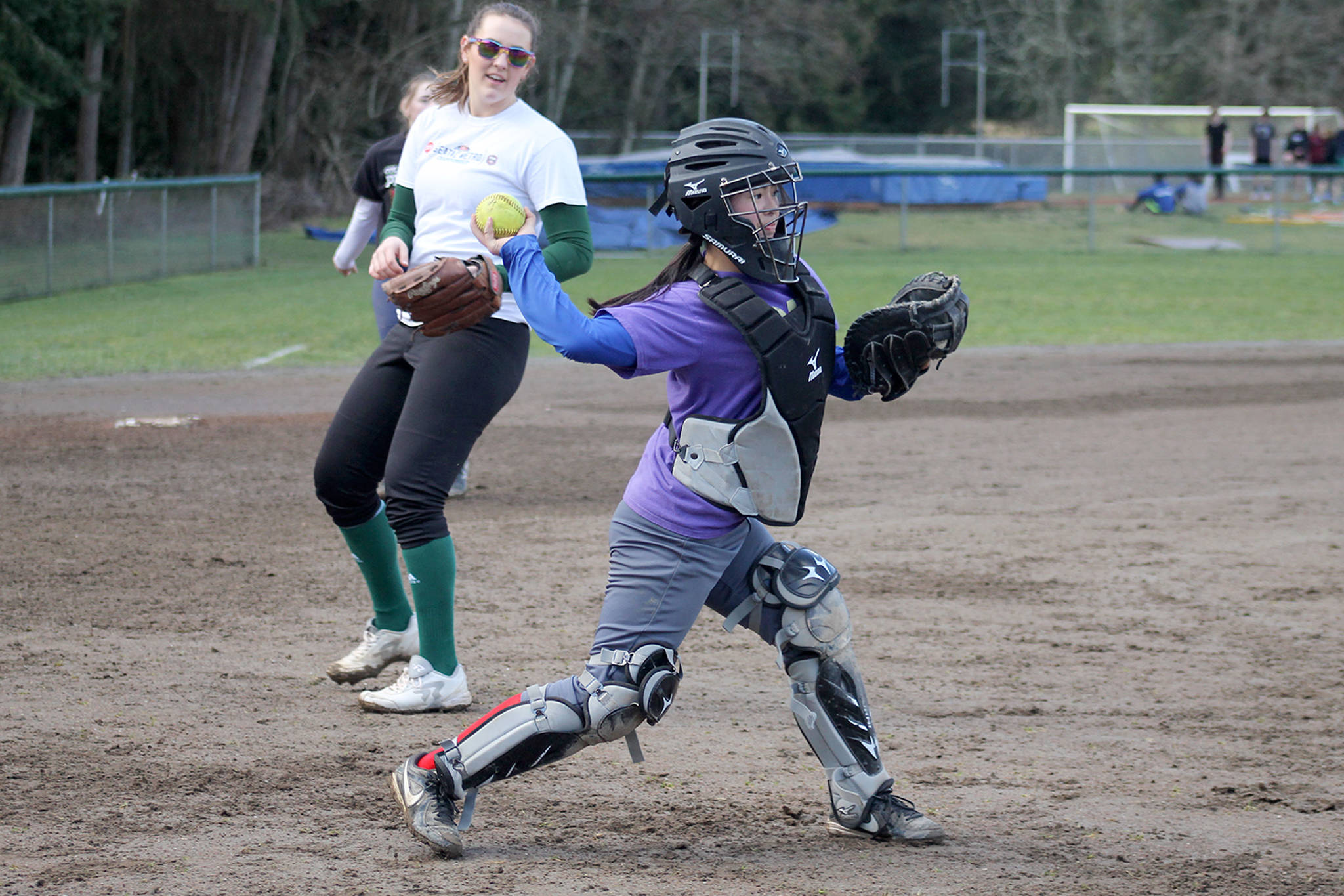 Bigger roster could lead to more wins for Falcon softball team