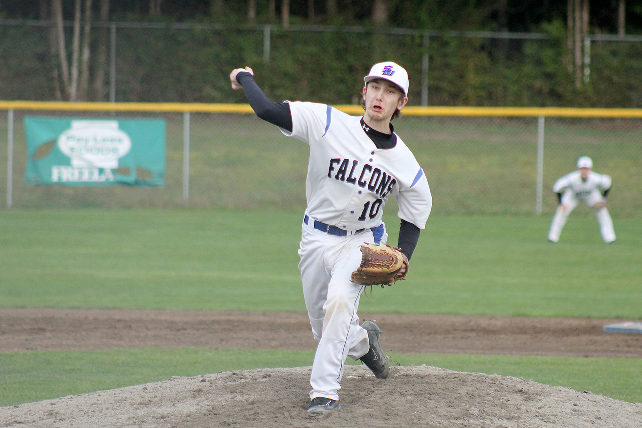 Falcon baseball show composure while trailing Cedar Park Christian