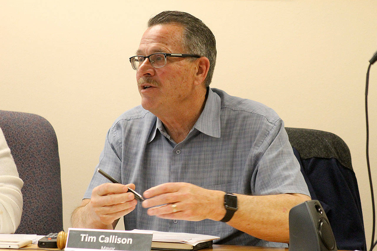 Evan Thompson / The Record — Langley Mayor Tim Callison’s bill sent to The Record on March 9 is the focus of an advisory opinion currently being crafted by the Langley Ethics and Training Advisory Board.