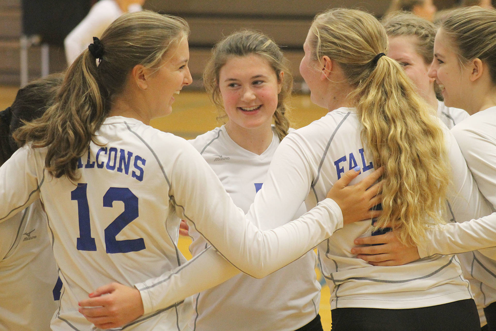 Falcons volleyball continues dominance of home invitational | South ...