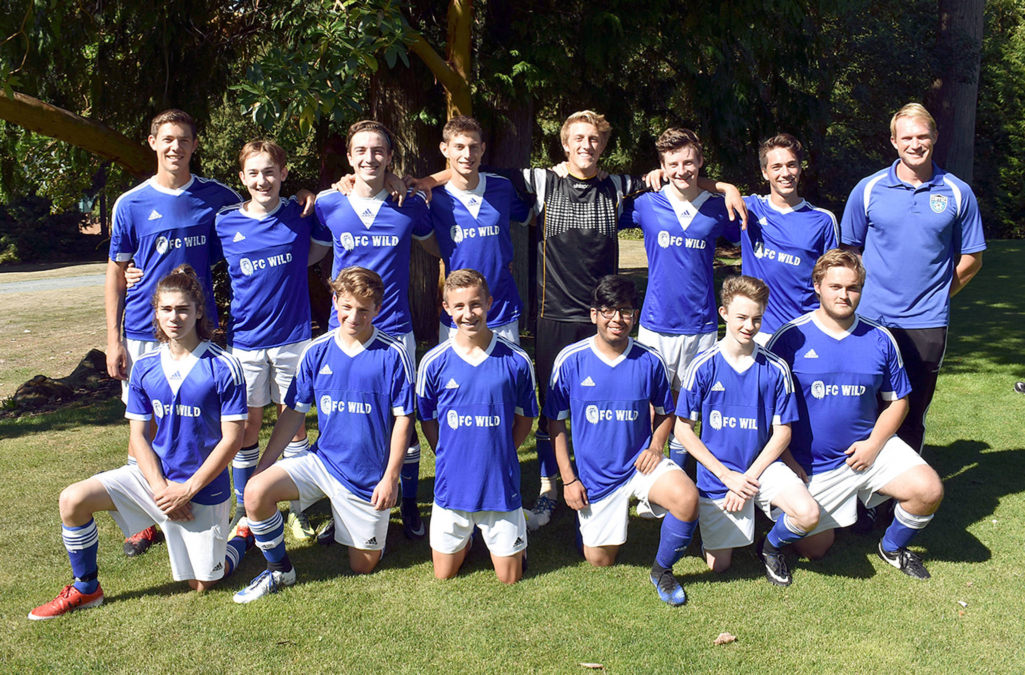 U19 youth select boys soccer team wins division title | South Whidbey