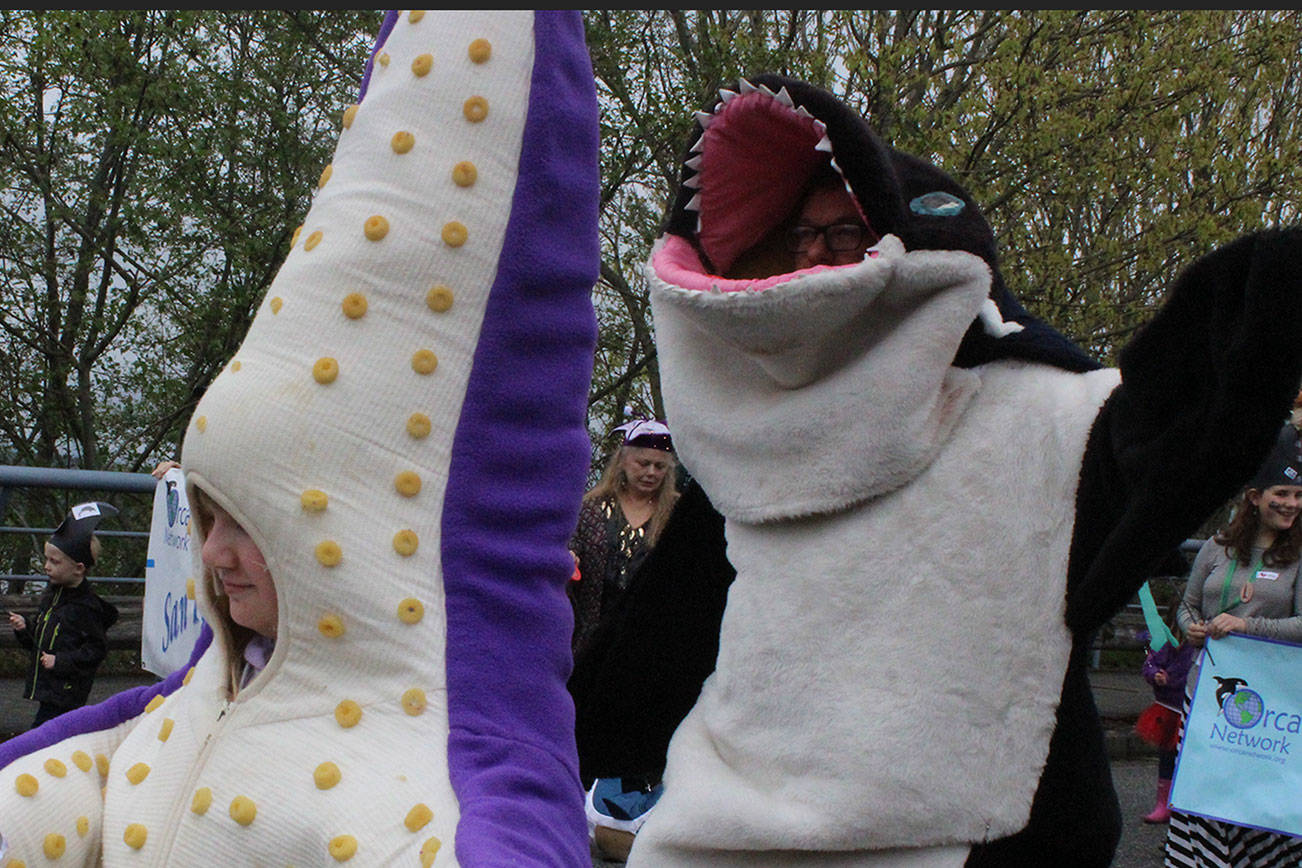 Little kids and lots of ‘critters’ in Langley parade