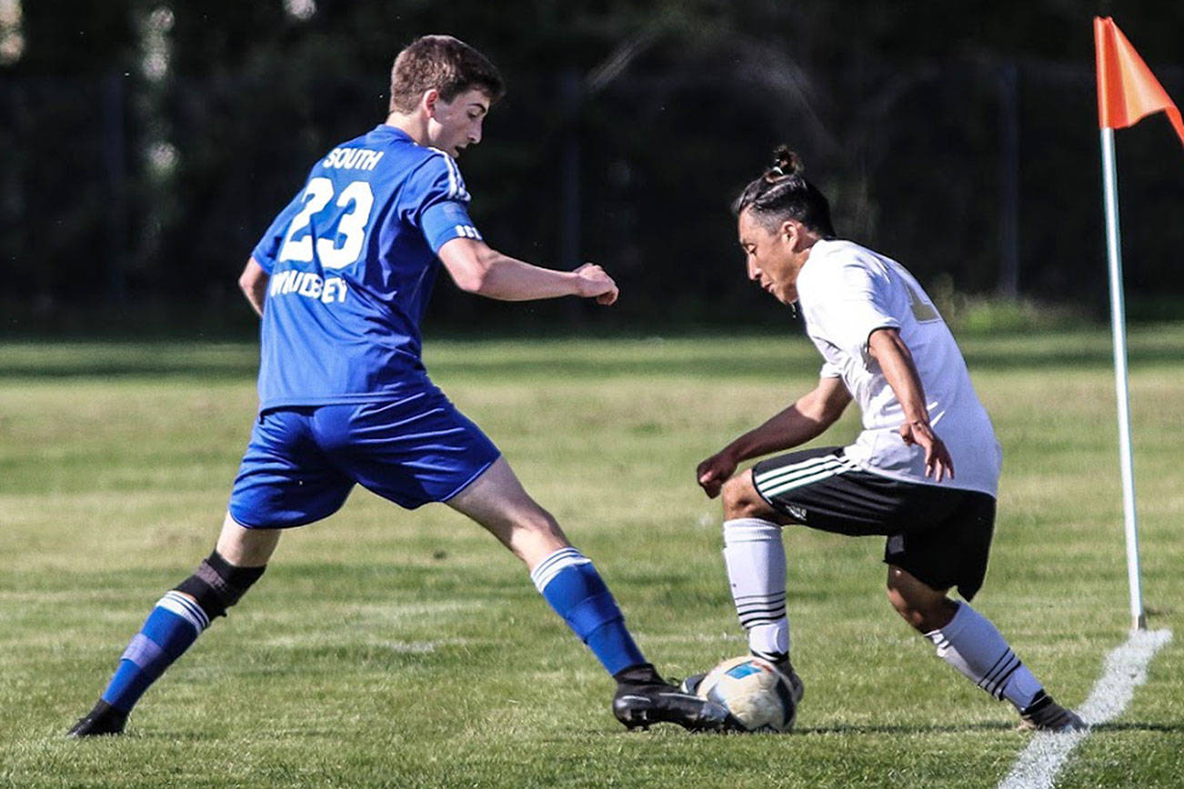 2-1 win puts Falcons in district title match / Soccer