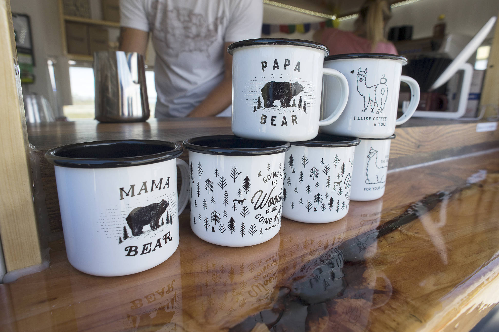 Photo provided. Campstuff Coffee sells durable steel and enamel mugs for under $20.