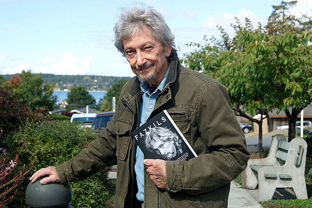 Photo by Maria Matson / Whidbey News Group                                &lt;em&gt;Whidbey Island resident Dick Evans will be signing and selling copies of his book, Fazkils, at the Clinton Community Hall.&lt;/em&gt;&lt;em&gt;&lt;/em&gt;