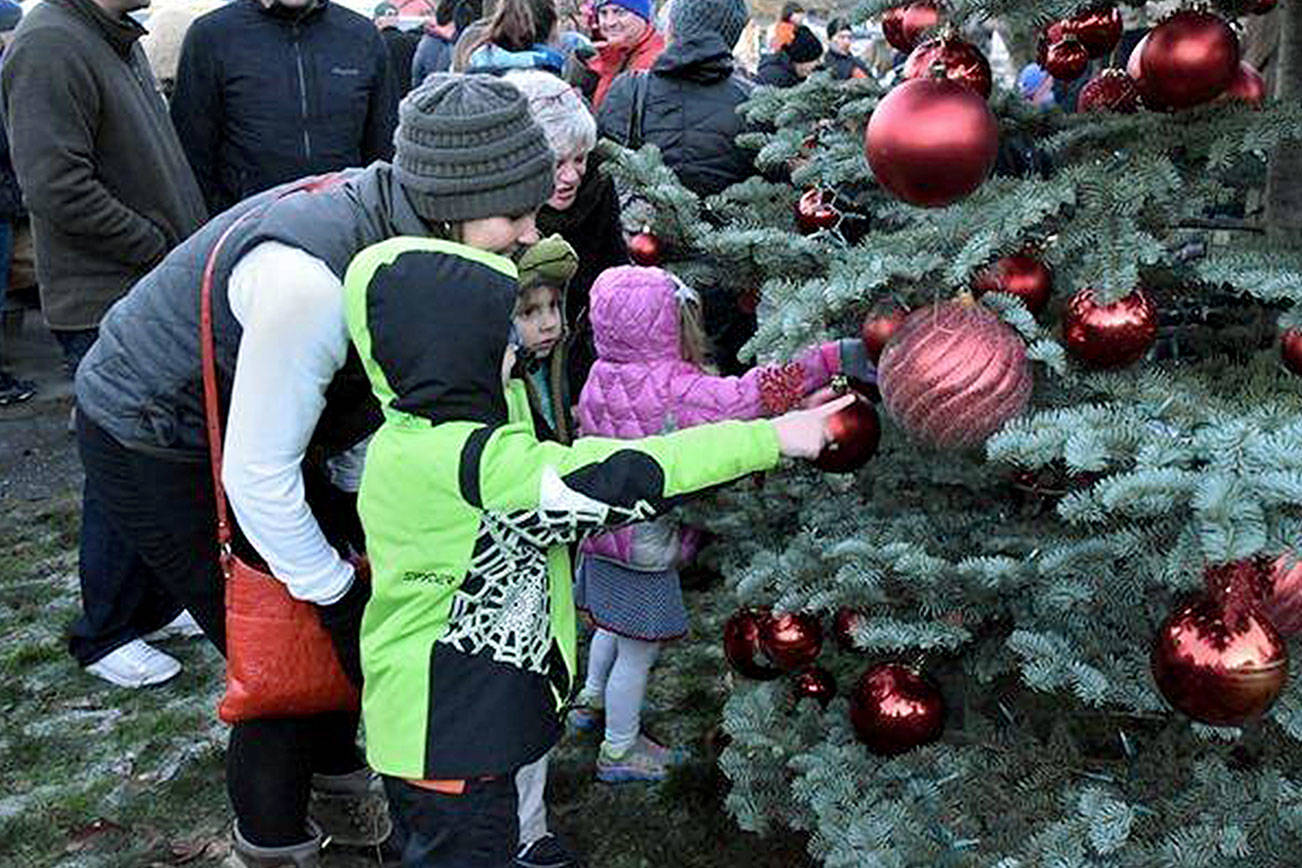 Holidays are happening on Whidbey