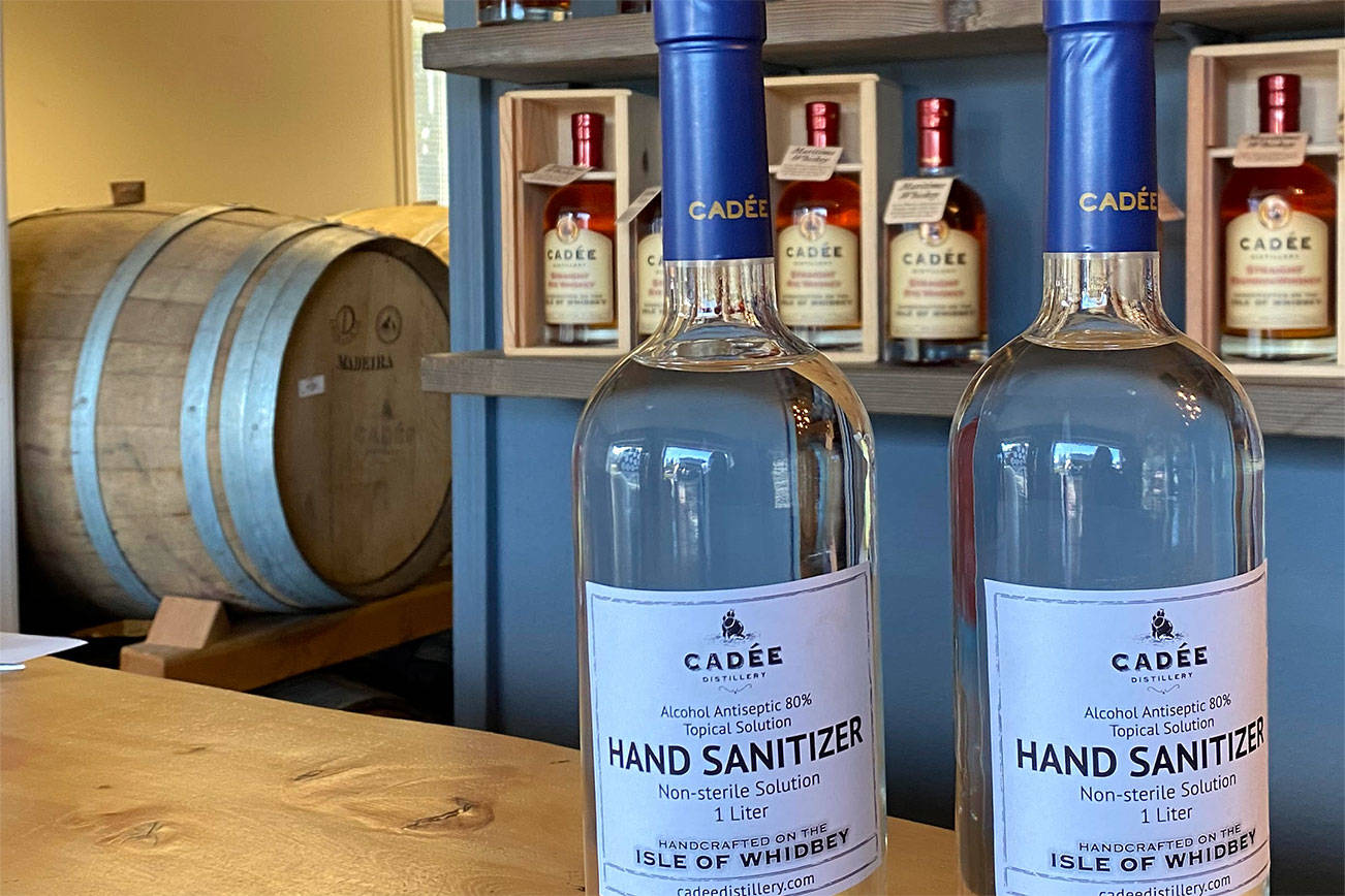 Island distiller brewing up hand sanitizer