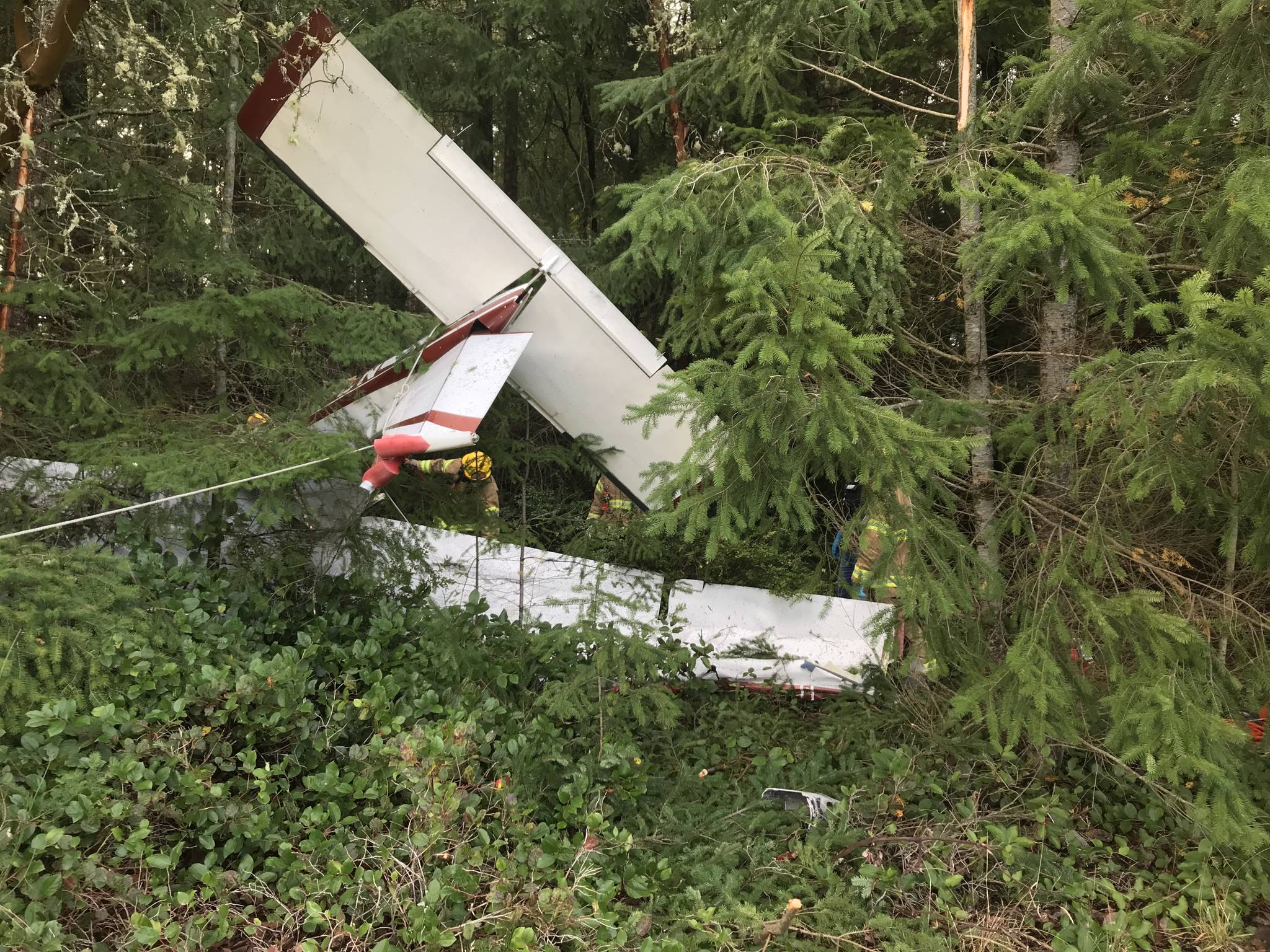 Langley Airplane Crash