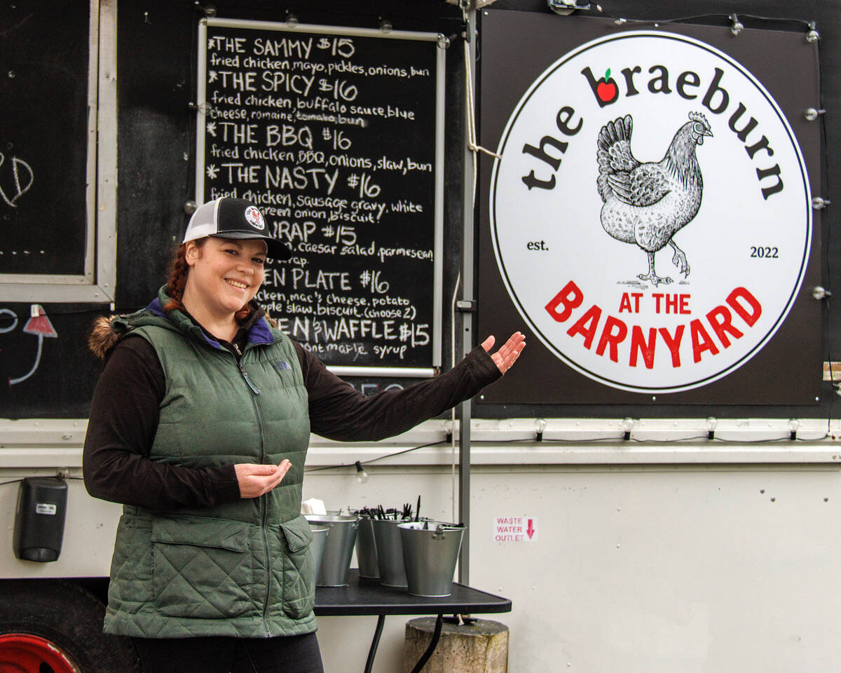 Photo by David Welton
Lisa Carvey is the owner of the new food truck at Penn Cove Brewing Company’s location in Freeland. The truck will carry some fried chicken favorites from the Braeburn, Carvey’s flagship restaurant in downtown Langley.