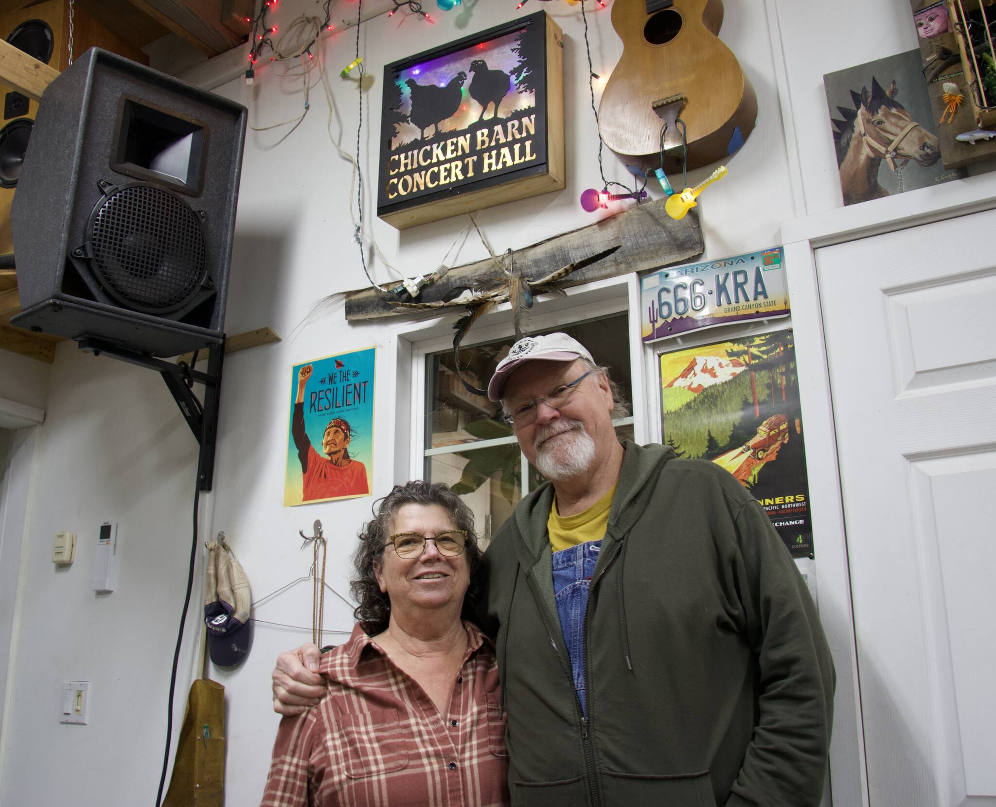 Photo by Rachel Rosen/Whidbey News-Times
Carol Flack and Ed Fickbohm have been hosting concerts in their backyard for about a dozen years.