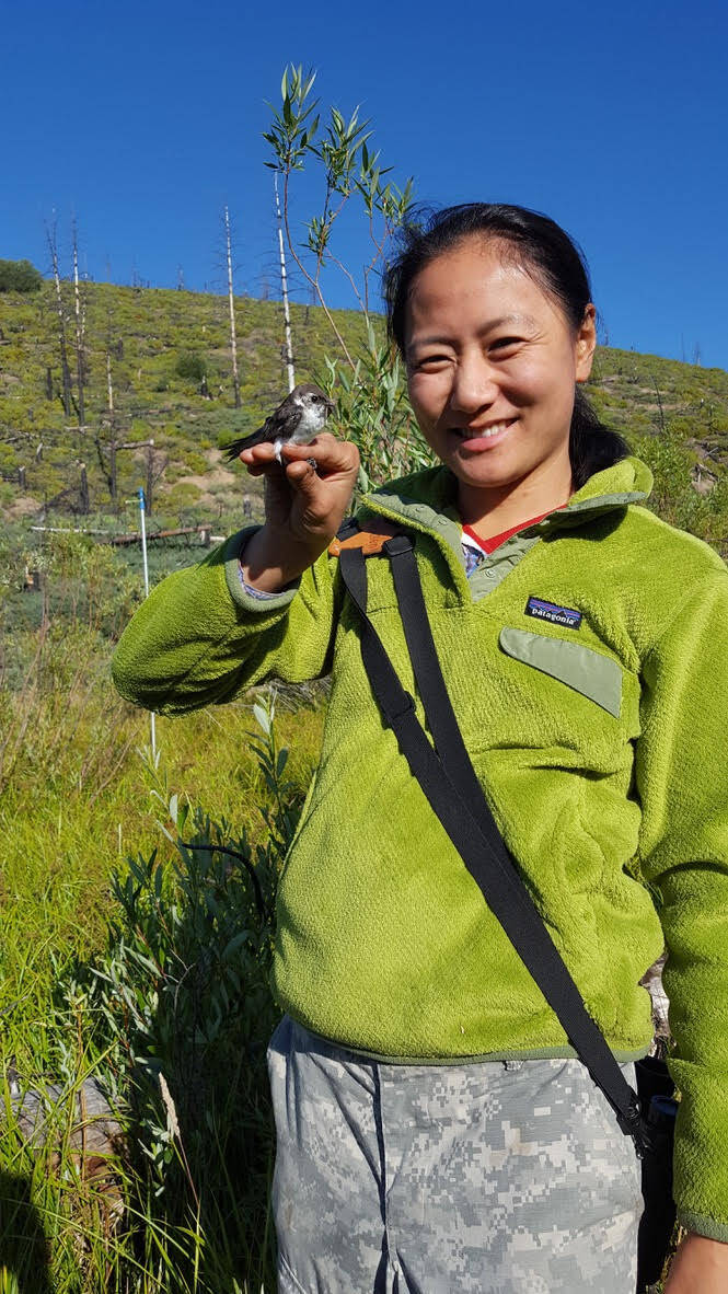 Joanna Wu will discuss male-bird bias.