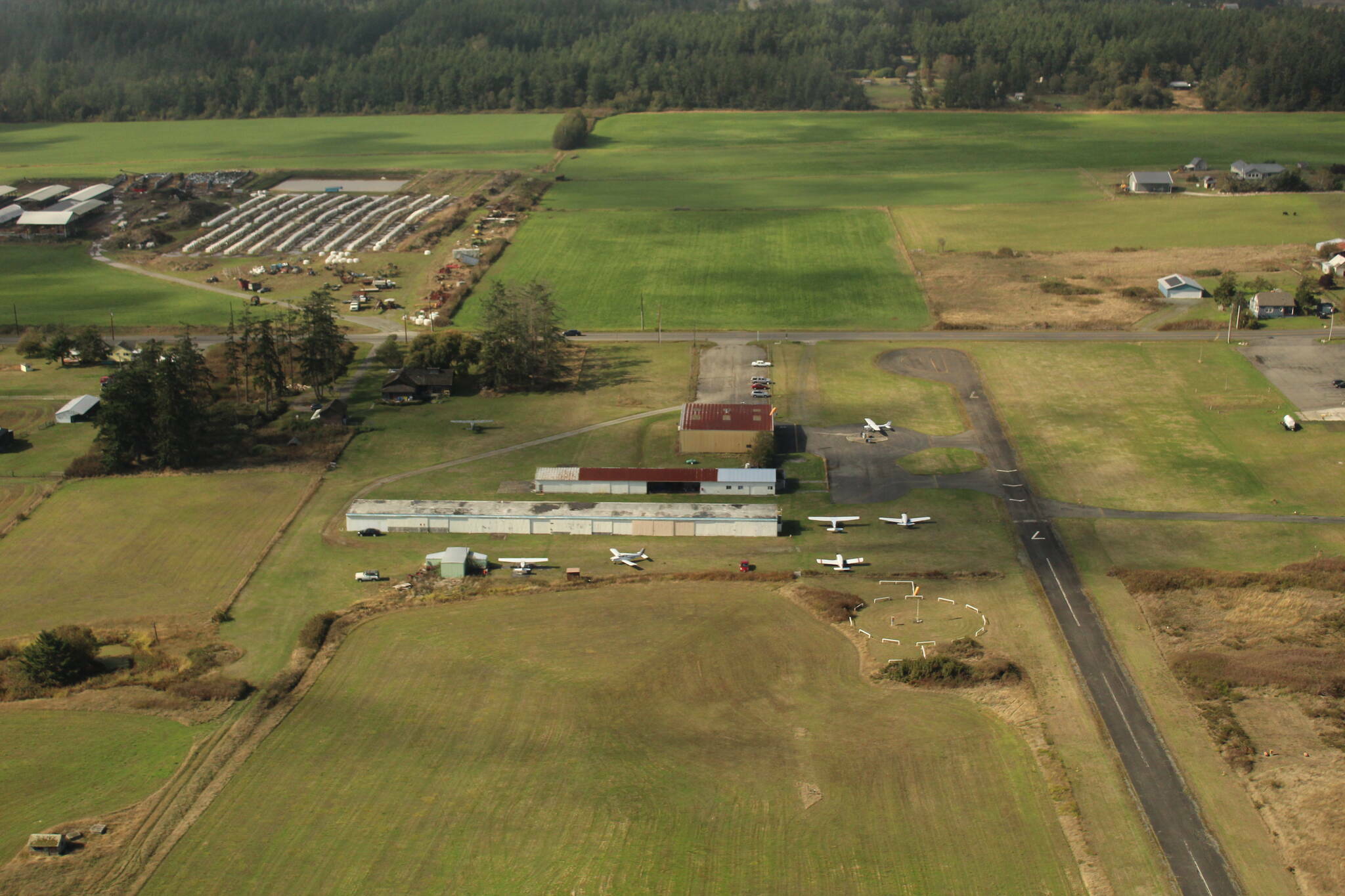 File photo by Karina Andrew/Whidbey News-Times
The Oak Harbor City Council will consider a motion to provide financial support to the Port of Coupeville for the purchase of the A.J. Eisenberg Airport.