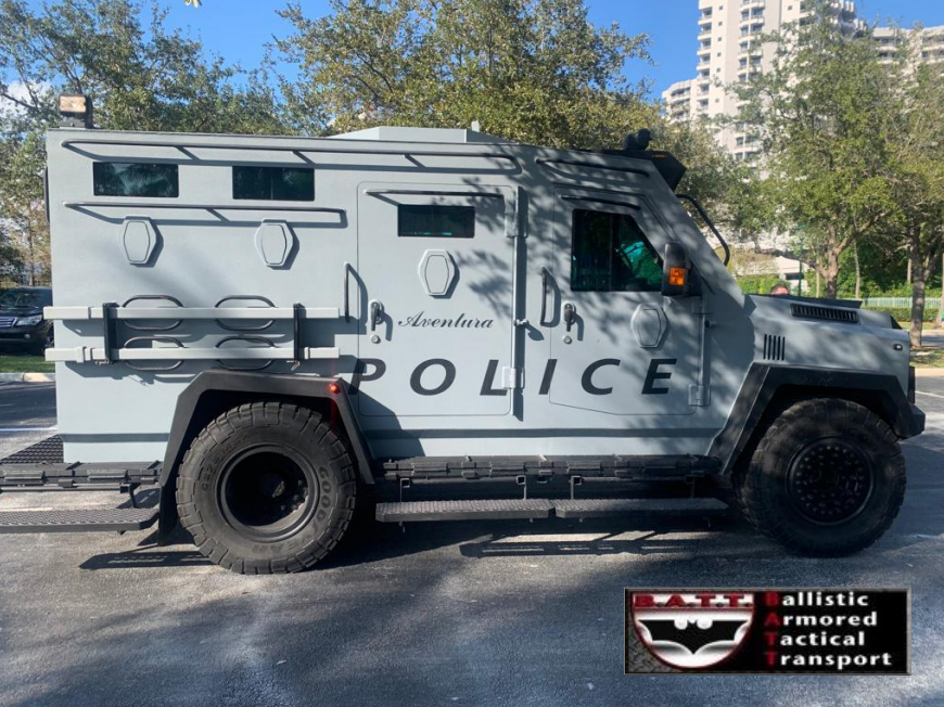 The Oak Harbor Police Department is planning to purchase this 2014 BATT Armored Vehicle.