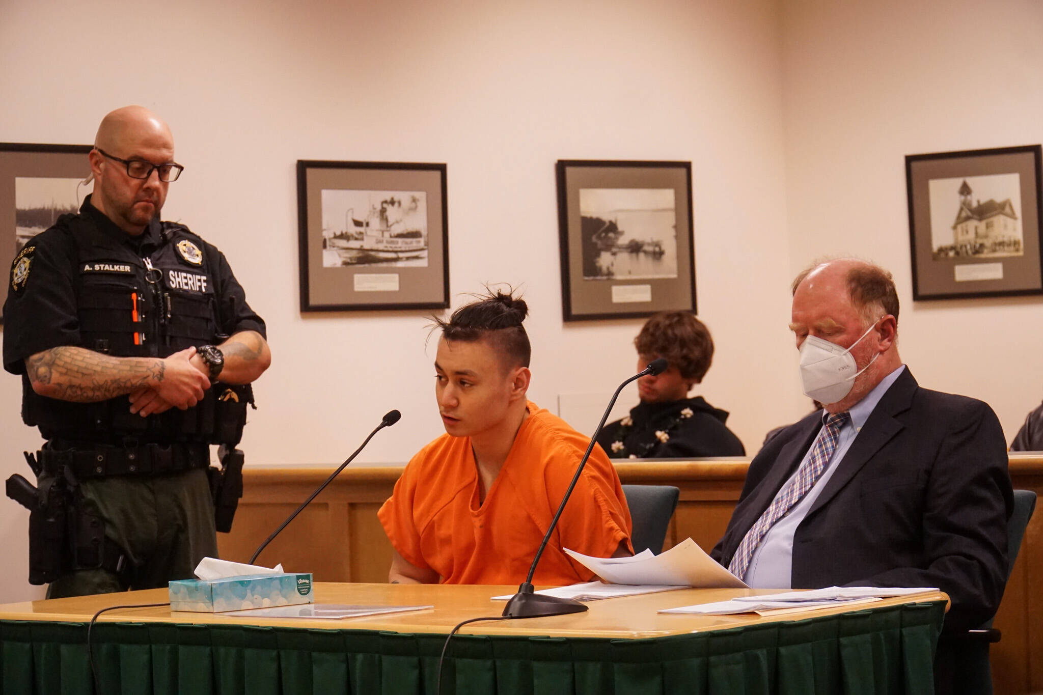 Eric Keo was sentenced to prison for manslaughter and other charges this week. He was represented by attorney Craig Platt. (Photo by Sam Fletcher)