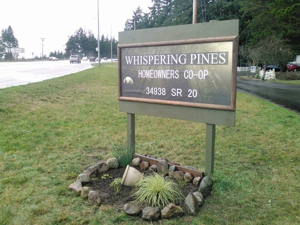 The Whispering Pines Cooperative, a 55-manufactured-home, resident-owned community on North Whidbey, discovered two types of polyfluoroalkyl substance, or PFAS, contamination. (Photo provided)