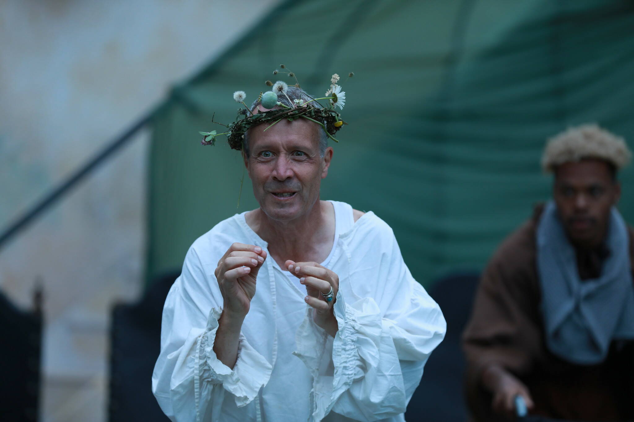 Jonathan Cullen plays the titular role in “King Lear” by William Shakespeare, directed by Terri McMahon at Island Shakespeare Festival. (Photo by Michael Stadler)