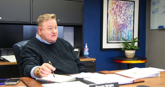 Mayor Ronnie Wright was the subject of a budget discussion this week regarding a recent raise. (Photo by Luisa Loi)