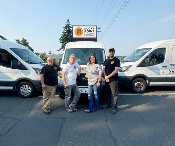 Rocky Point Plumbing & Maintenance was founded specifically to serve Whidbey and Fidalgo islands – promptly, efficiently and with competitive pricing. Courtesy Rocky Point Plumbing