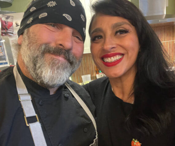 <p>Together, Crystal Madrigal and Chef Thomas Litrenta are the vision behind the Chef in the Black Bandana which feed Whidbey Island through their Italian Market, Bandana’s Street Food and Bandana’s Catering.</p>