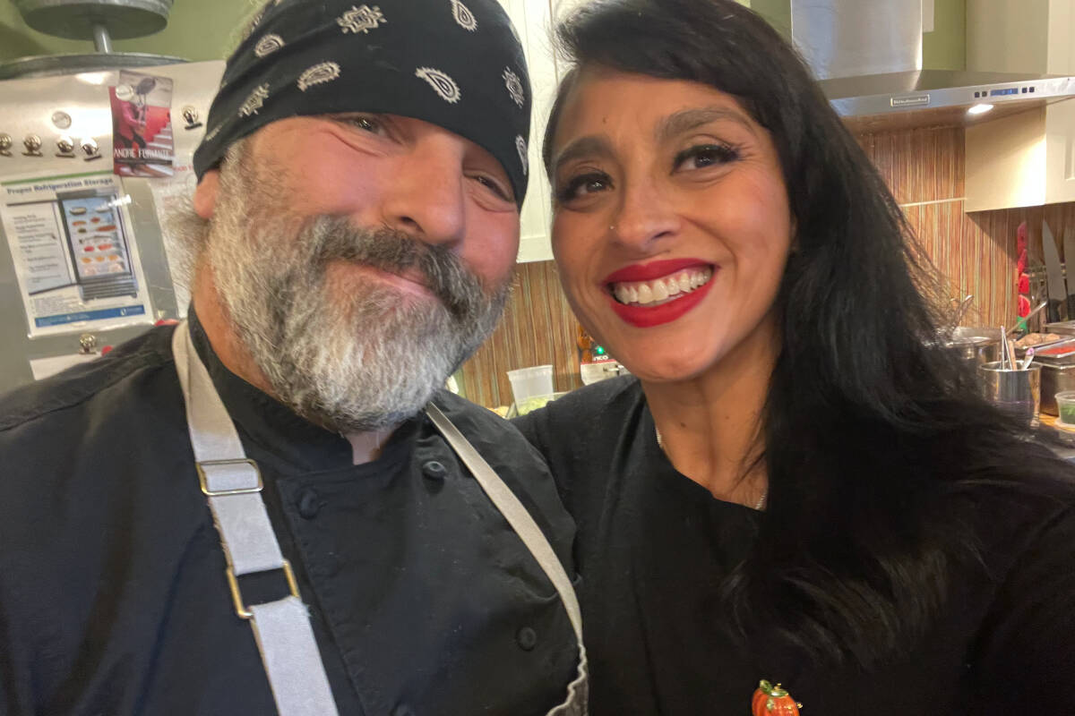 Together, Crystal Madrigal and Chef Thomas Litrenta are the vision behind the Chef in the Black Bandana which feed Whidbey Island through their Italian Market, Bandana’s Street Food and Bandana’s Catering.