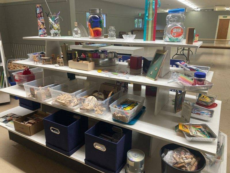 Photo provided
Plenty of art supplies and giftwrapping materials can be found at the new rePurpose reuse and recycling center.