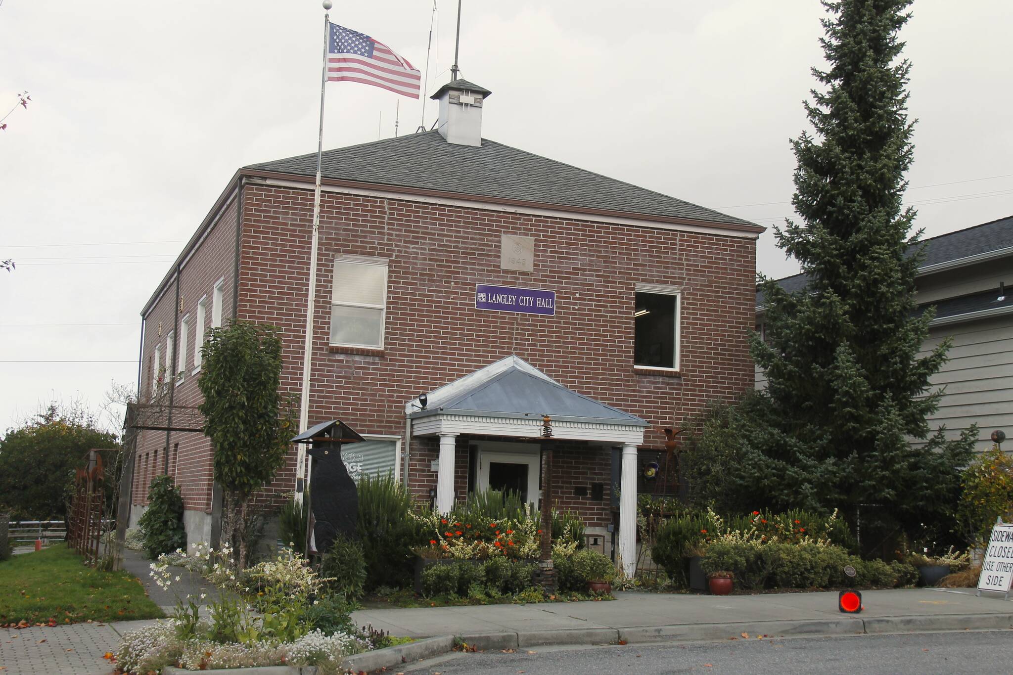 The Langley City Hall.