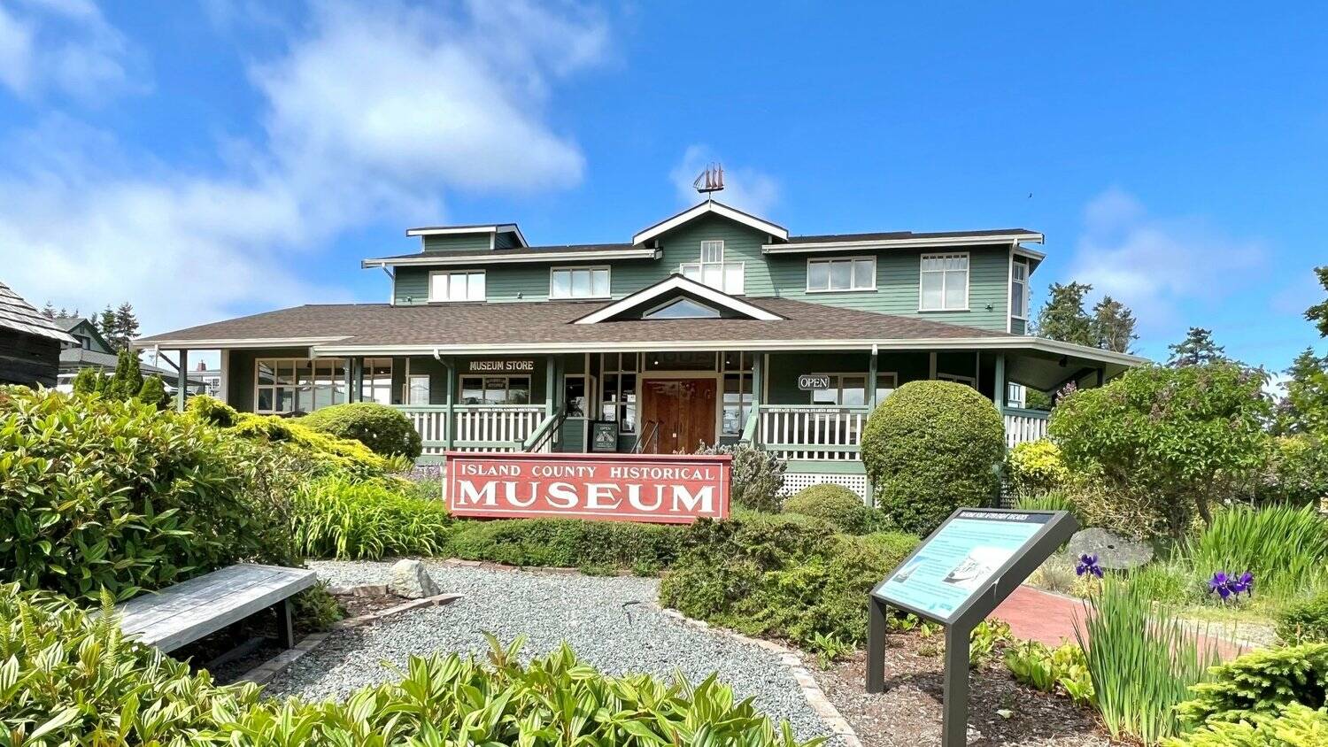 (Photo provided)
The Island County Historical Museum displays a wide variety of artifacts, like mammoth fossils, indigenous woven baskets, the first car ever to come to Whidbey and many objects that belonged to the island’s first settler families.